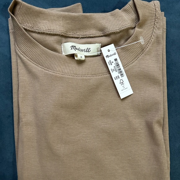 Madewell Supima Rib Tee - Picture 2 of 2